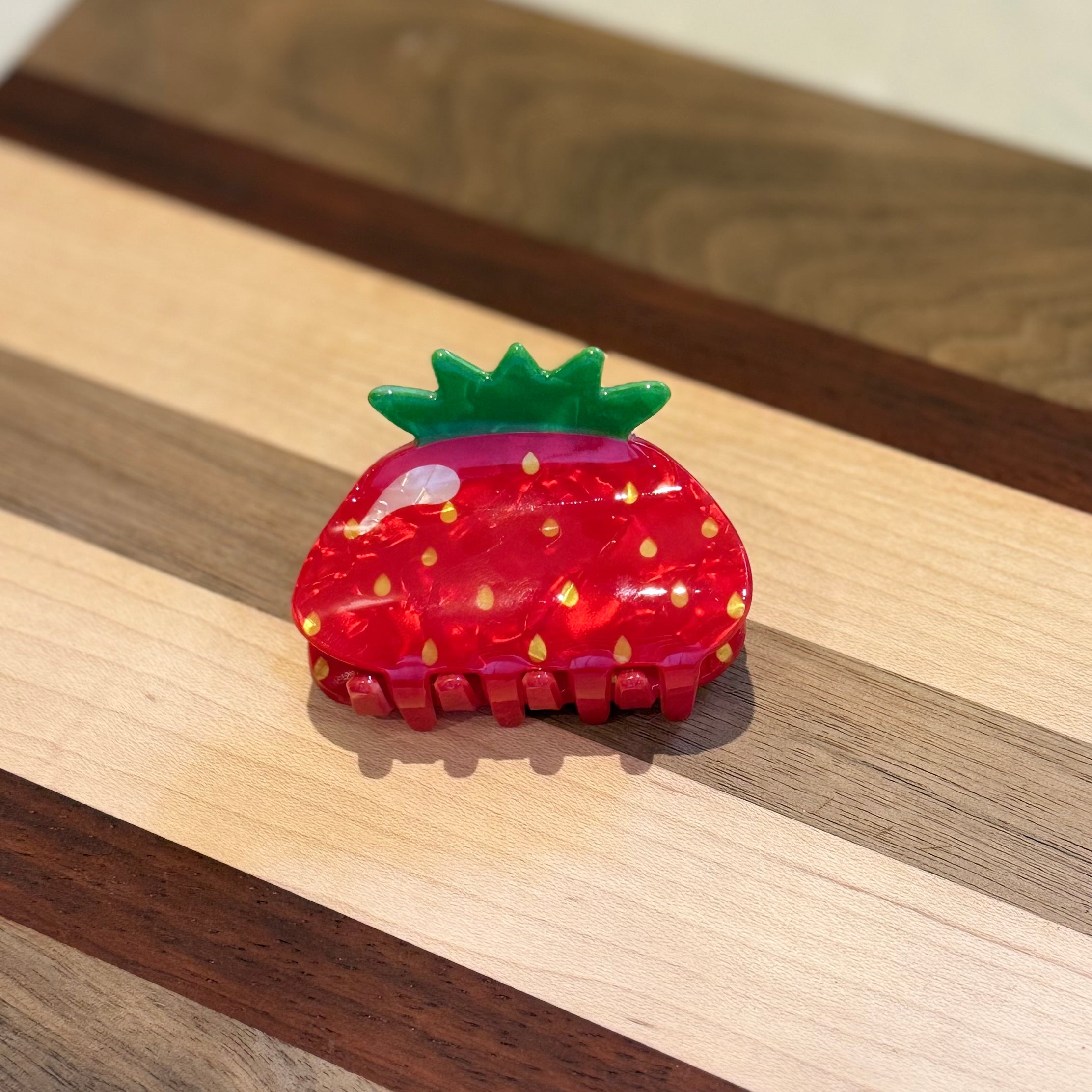 Chubby Strawberry Hairclip