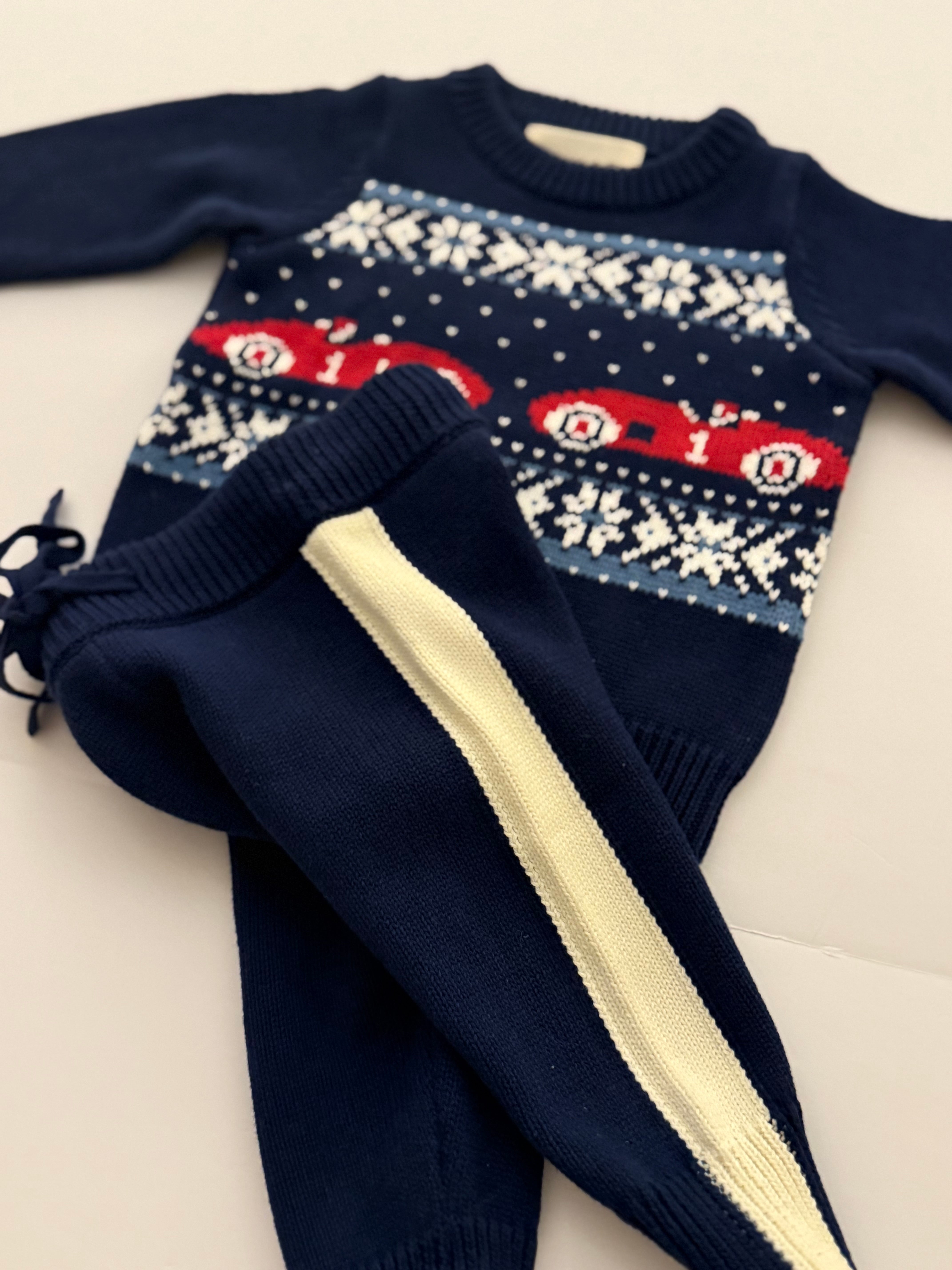 Voyage Racecar Sweater