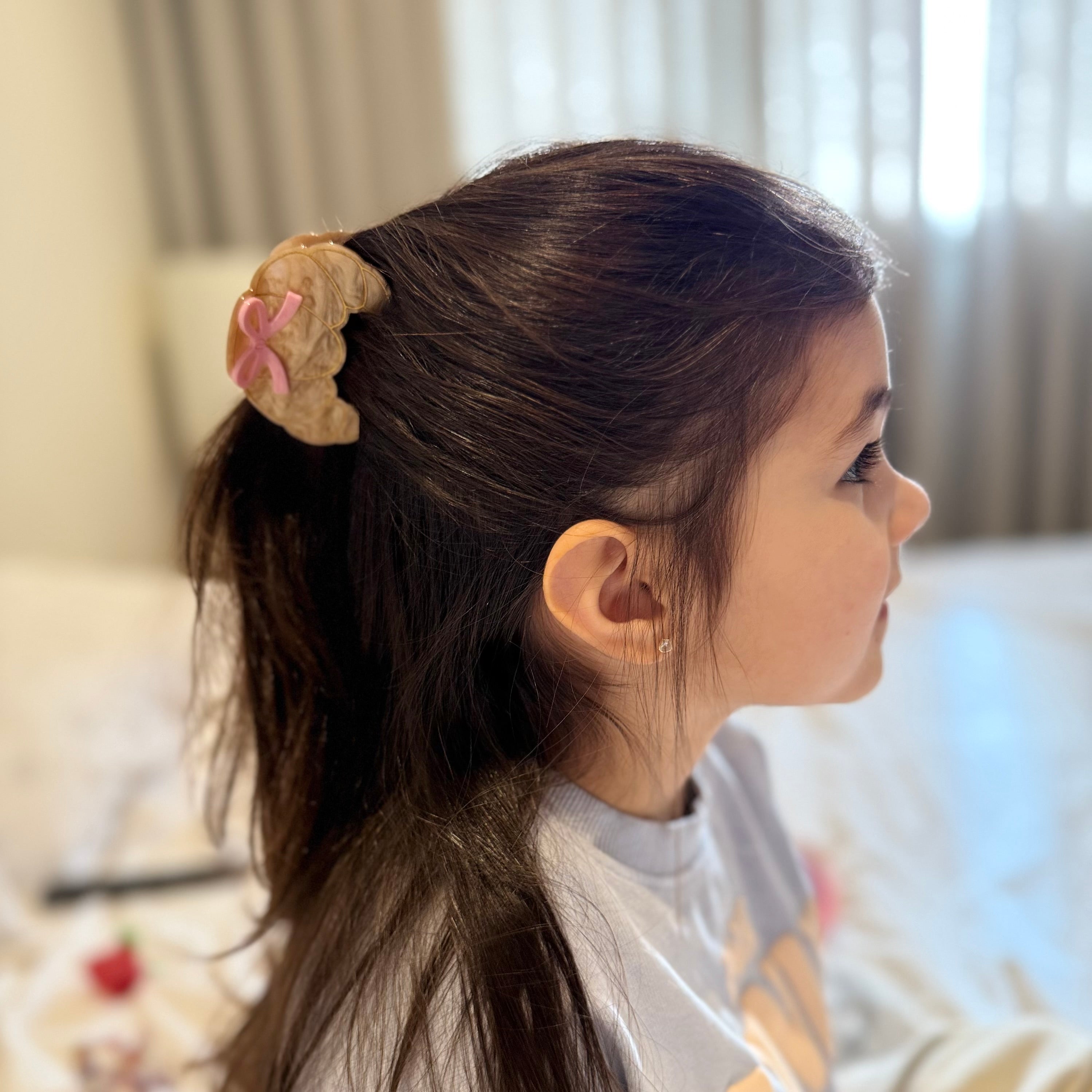 Petit Croissant Hair Clip