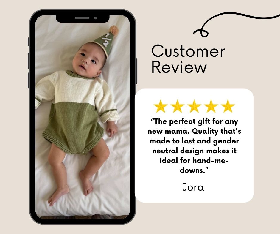 Color Block Romper 'Spruce'