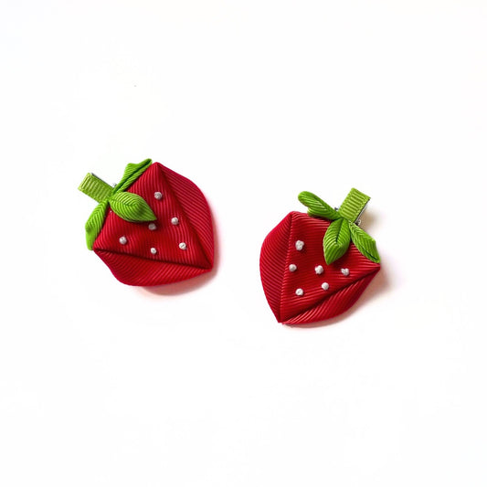 Strawberry Hair Clips