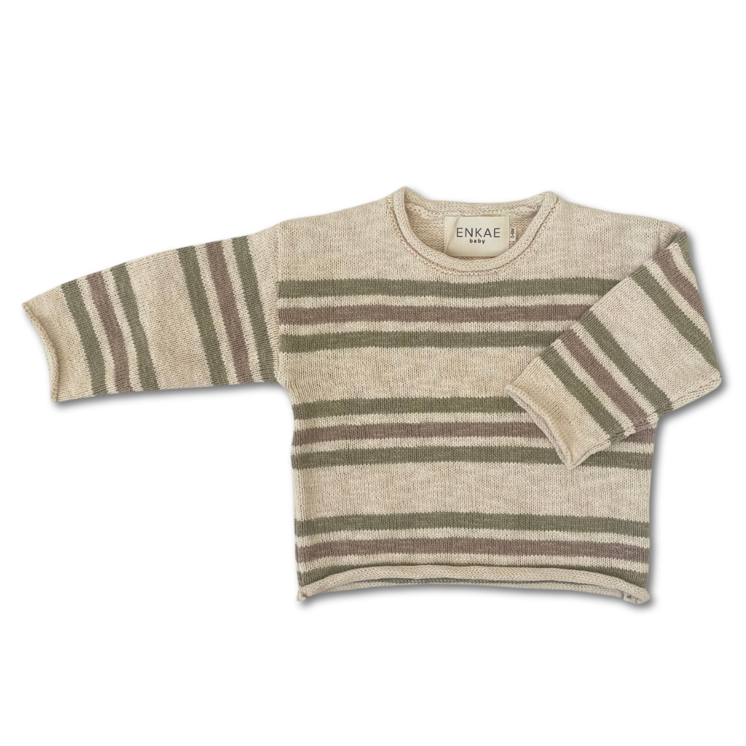 Forest Stripe Sweater